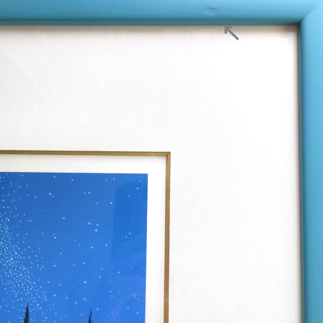 *お値下げ* ヒロヤマガタ「スターライト イブニング」直筆サイン 額縁入り