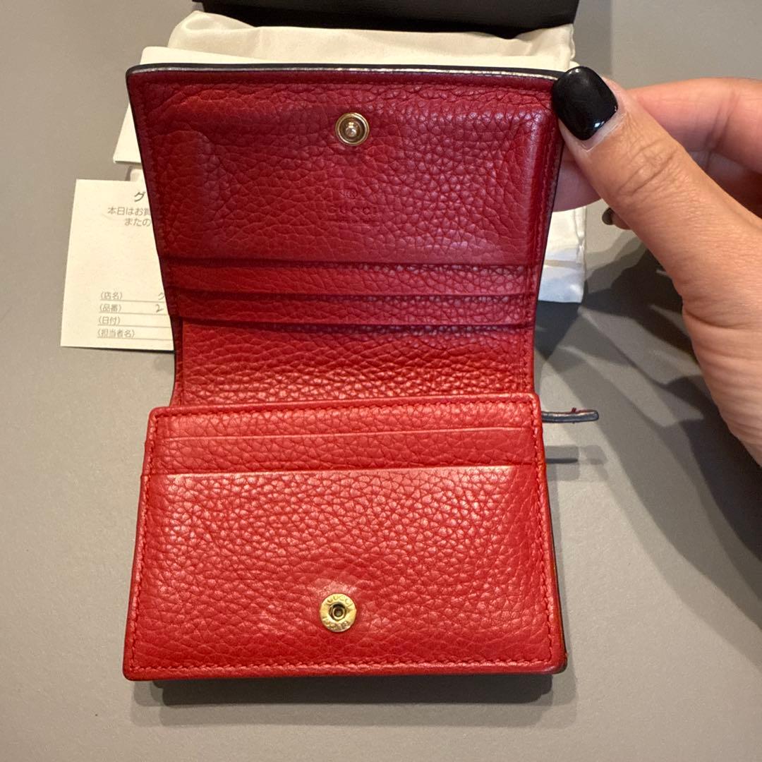 値下げしました　GUCCI アニマリエ タイガー 二つ折財布