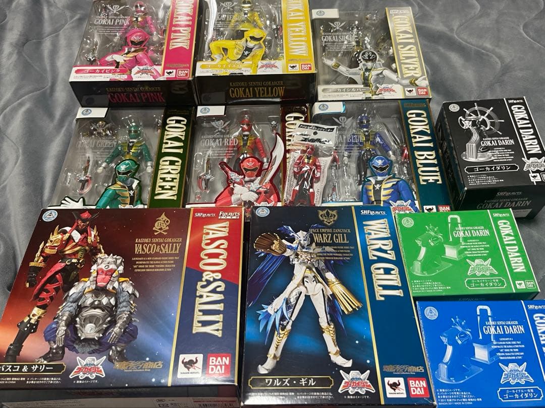 S.H.フィギュアーツ ゴーカイジャー 11点セット