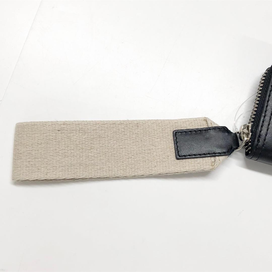 ○★新品未使用　JACQUEMUS　ストラップジップ小銭入れ　ブラック