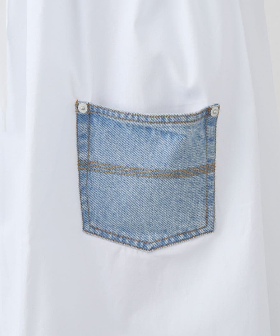 EDIT. FOR LULU 【ギマガス】 BAGGY MIDI SKIRT