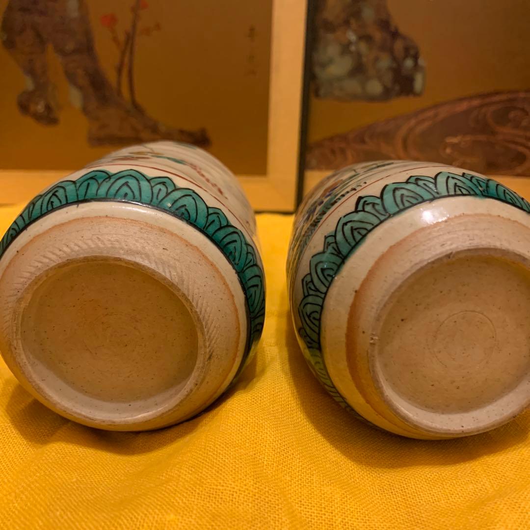 九谷　庄三　徳利  古美術　284