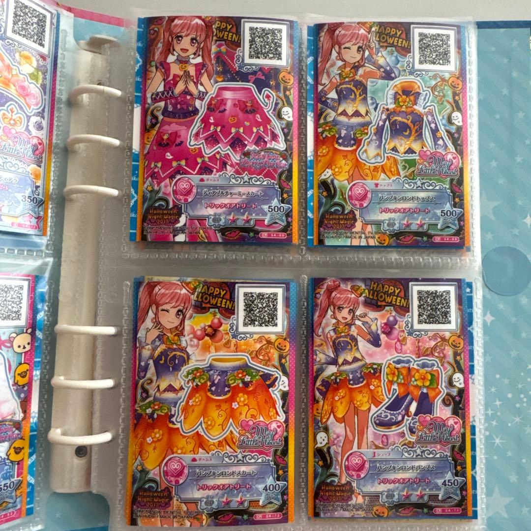 アイカツスターズ！リボン付きオフィシャルバインダー キュート&クール カード付き
