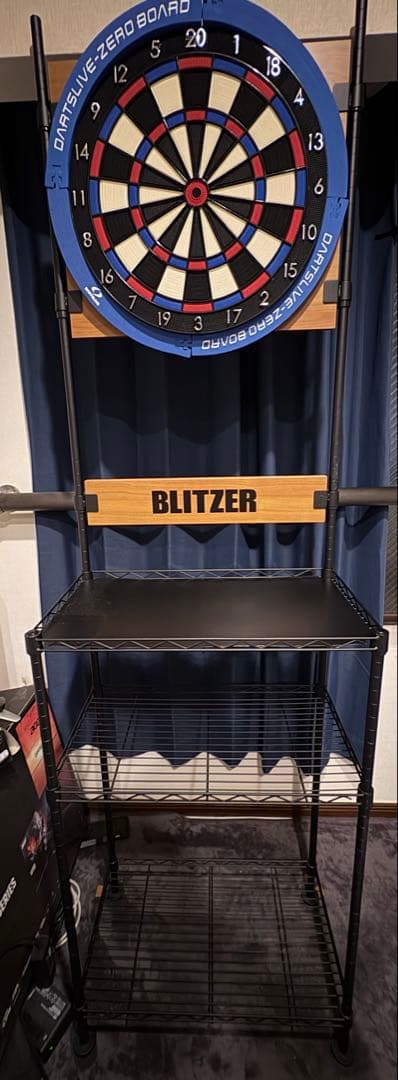 DARTSLIVE-ZERO BOARD BLITZERスタンド付き