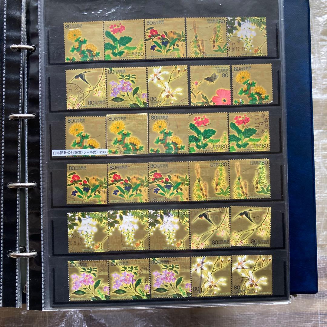 日本5冊済外国切手アルバム5冊未済混合計１ 0冊６段前後４ 0〜５ 0 P重品有