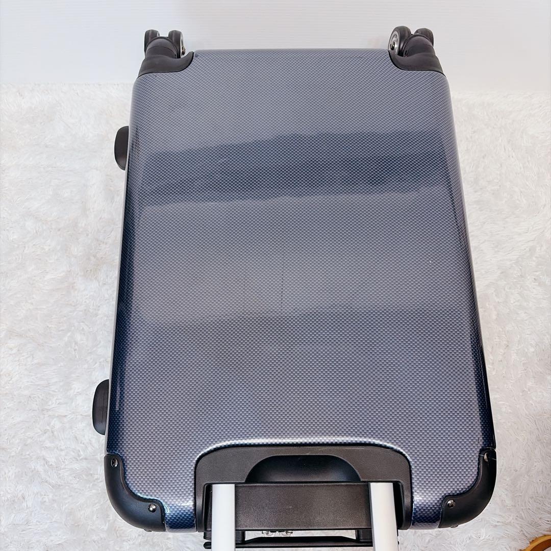 ace エース キャリーケース 47L ネイビーカーボン　ハード　TASロック