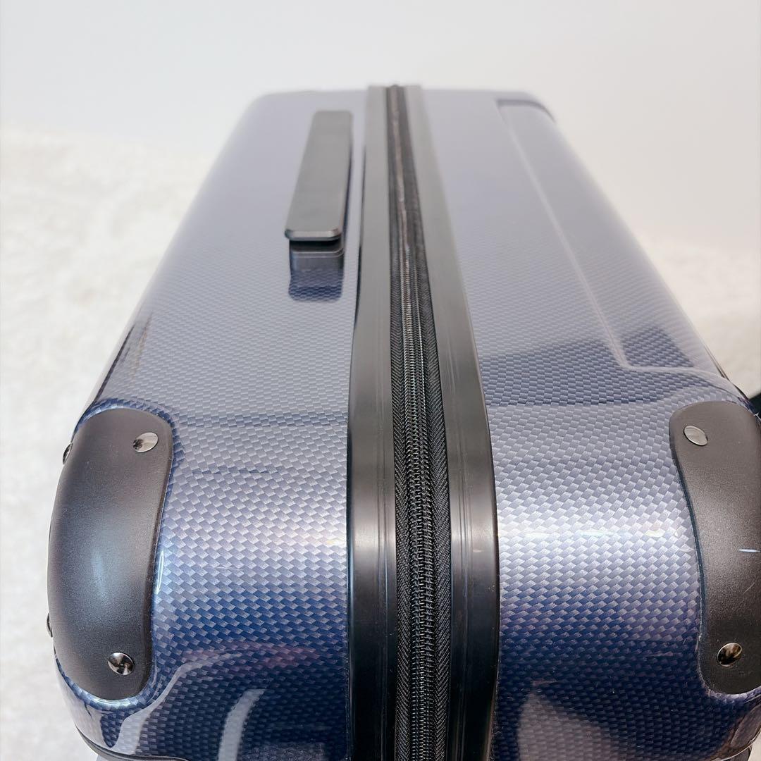 ace エース キャリーケース 47L ネイビーカーボン　ハード　TASロック