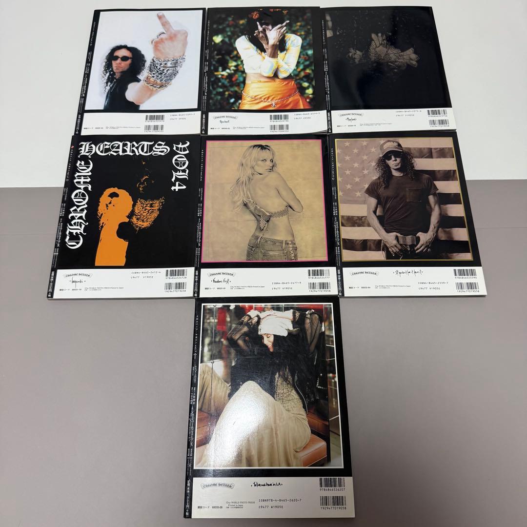 クロムハーツ　CHROME HEARTS MAGAZINE vol.1-7