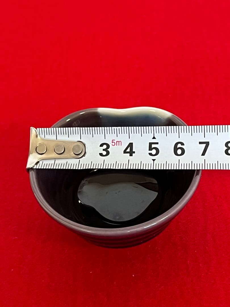 人間国宝 三代 徳田八十吉 正彦銘 ぐい呑み 共箱 共布 陶歴付き T146