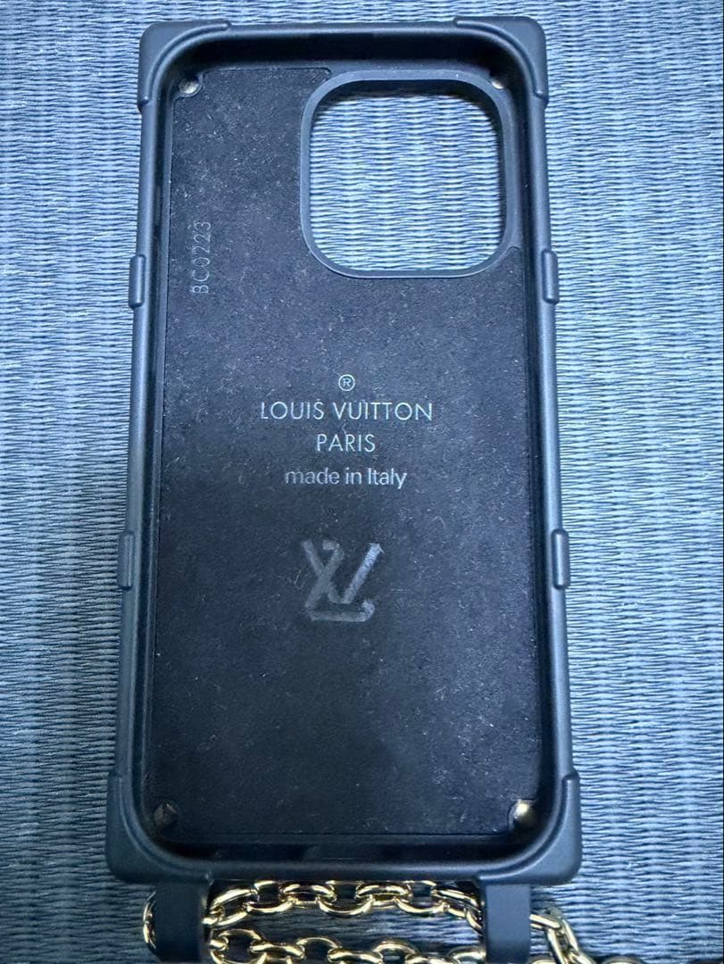 ルイヴィトン iphone ケース 14pro チェーン