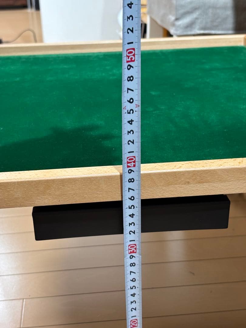 【点棒入れ付】 SUNLiGHT 麻雀卓 折りたたみ 70×70×40cm