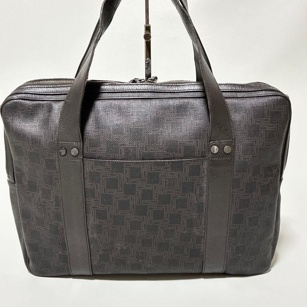 dunhill ダンヒル ビジネスバッグ ブリーフケース A4収納可 PC収納可