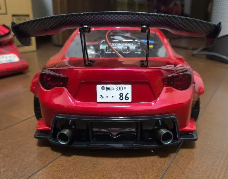 PANDORA RC トヨタ 86 1/10 ボディのみ エアブラシ塗装