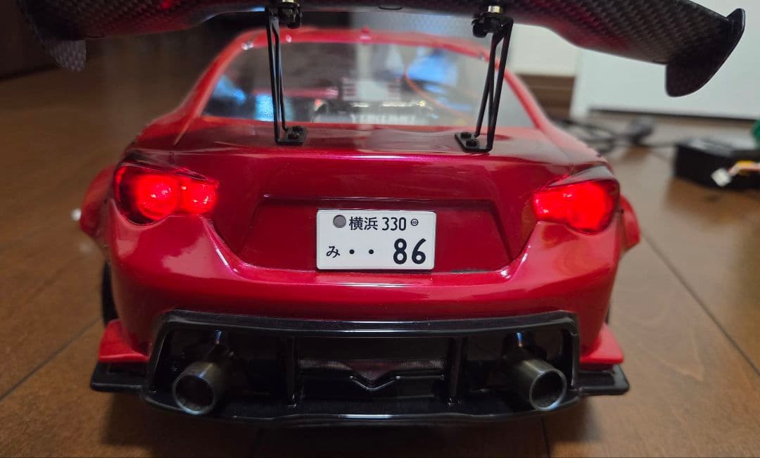 PANDORA RC トヨタ 86 1/10 ボディのみ エアブラシ塗装