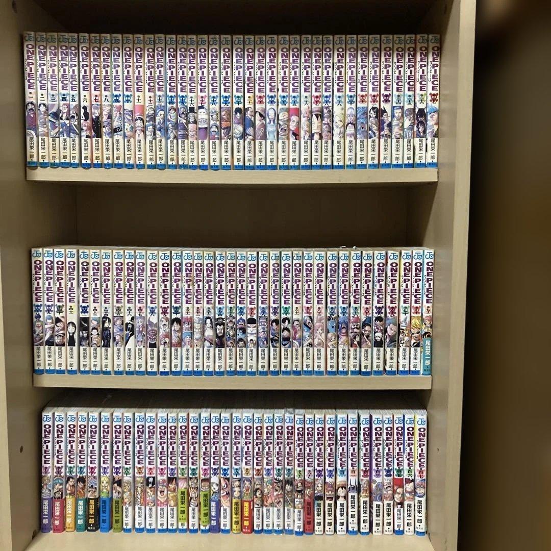 おまけDVD付き❗️送料無料❗️ワンピース1〜107巻 ほぼ全巻セット 尾田栄一郎