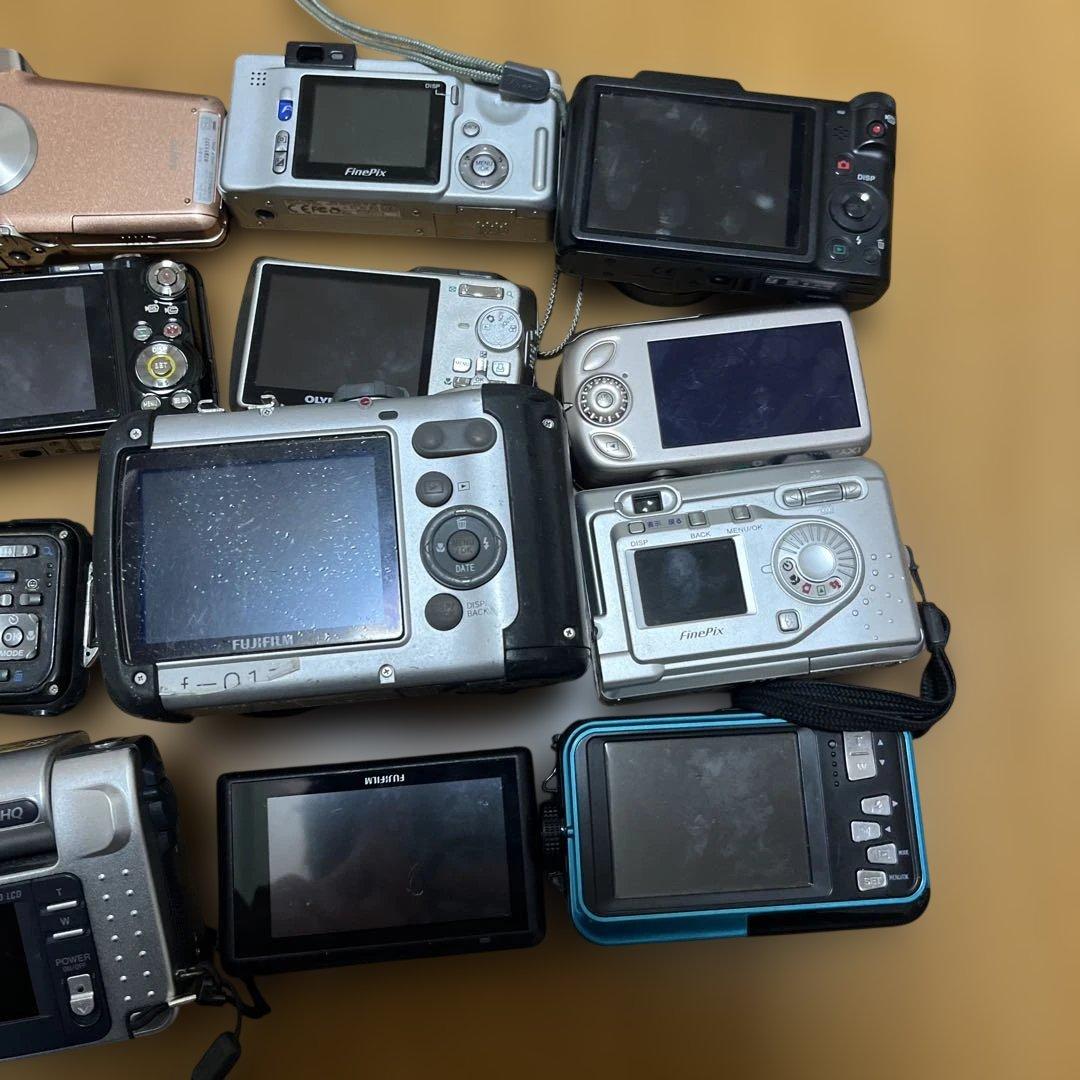 SONY PENTAX など　デジカメ18個まとめ売り ジャンク品