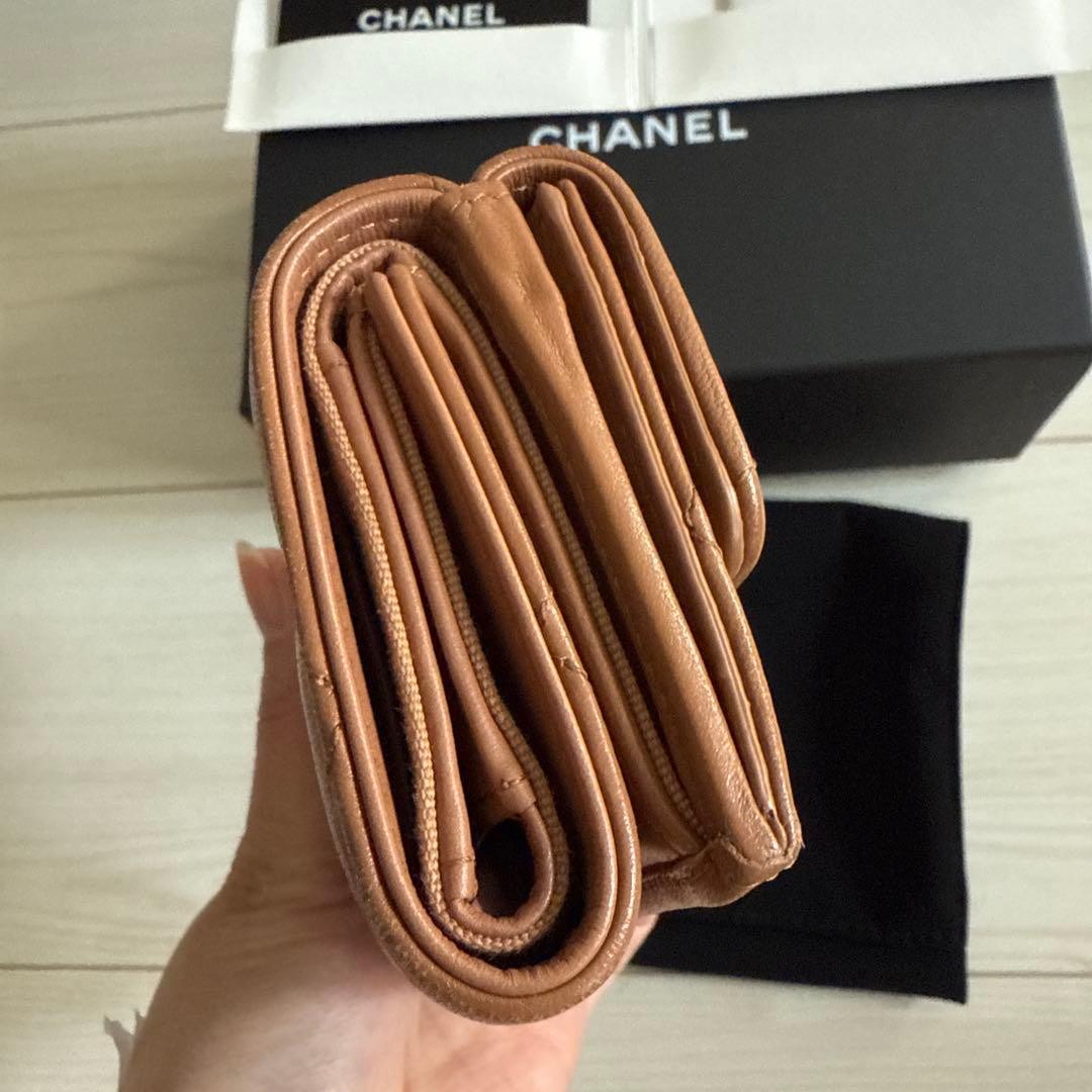 チョコマカロン様CHANEL 三つ折り財布