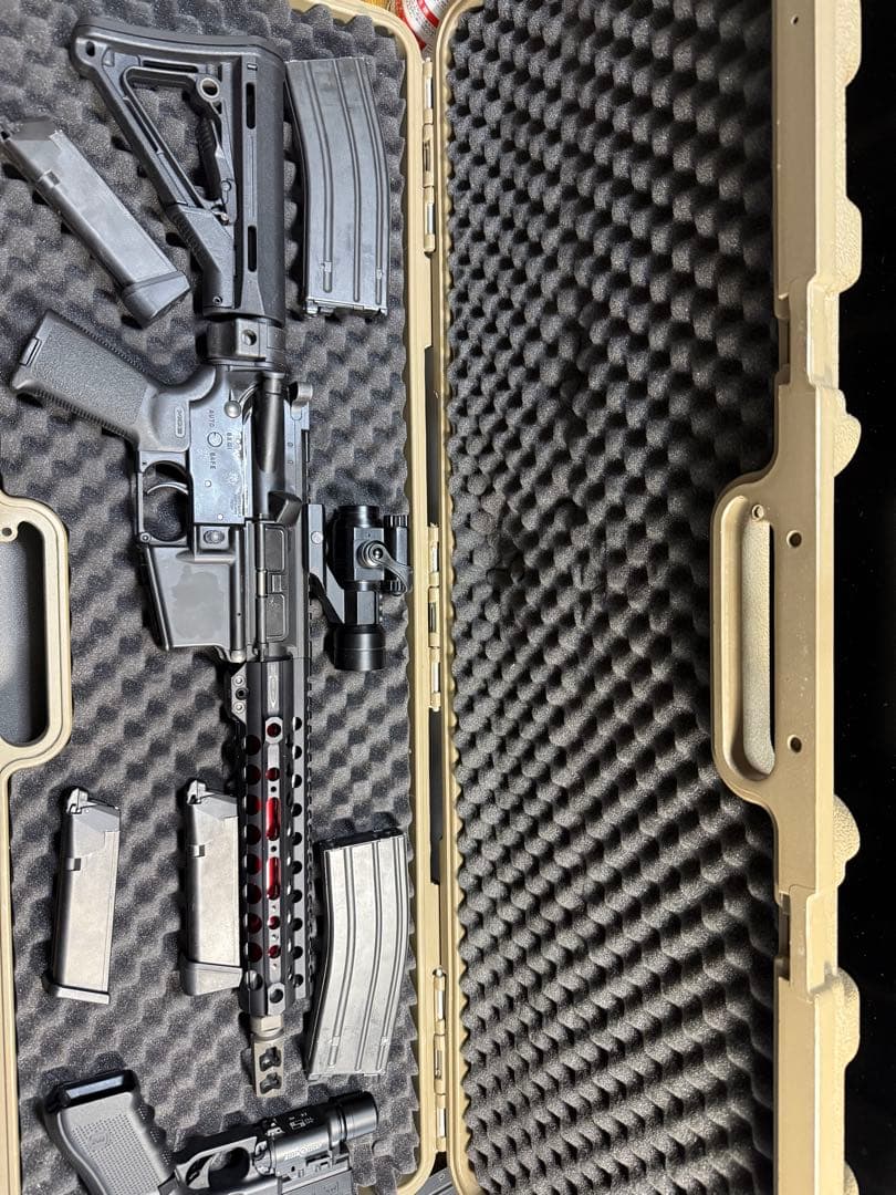 東京マルイ　MWS ガス式　CQBスタイルトイガン ハードケース付き