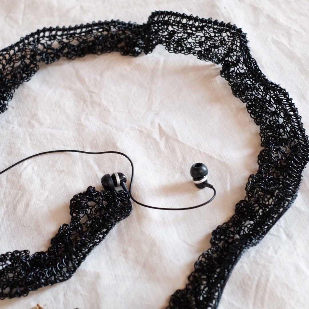 BLESS audiotechnica Cable jewellery イヤホン