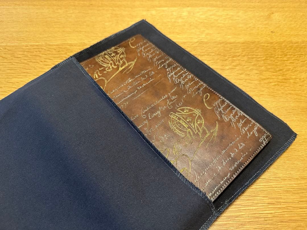 岸田一郎 持ってて良かったアイテム100選 ベルルッティ ノートカバー 未使用