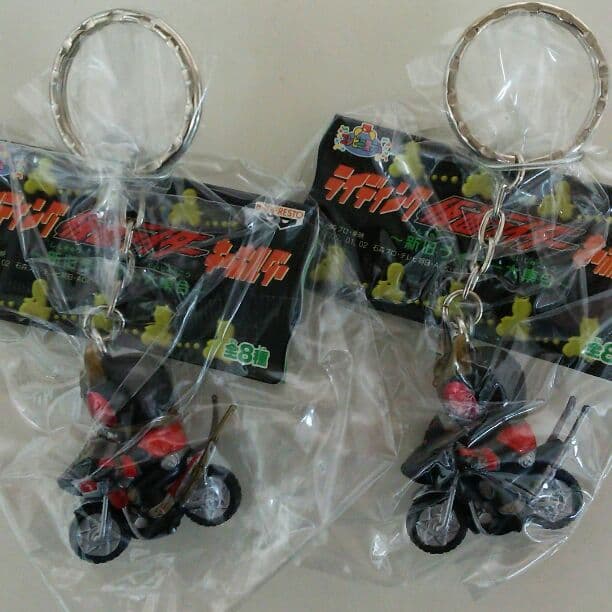 「仮面ライダー」ライディングキーホルダー８個セット（非売品・新品）