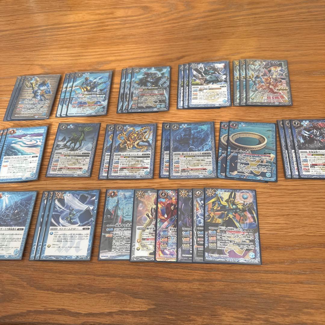 バトスピ 蒼契約デッキ＋スリーブ