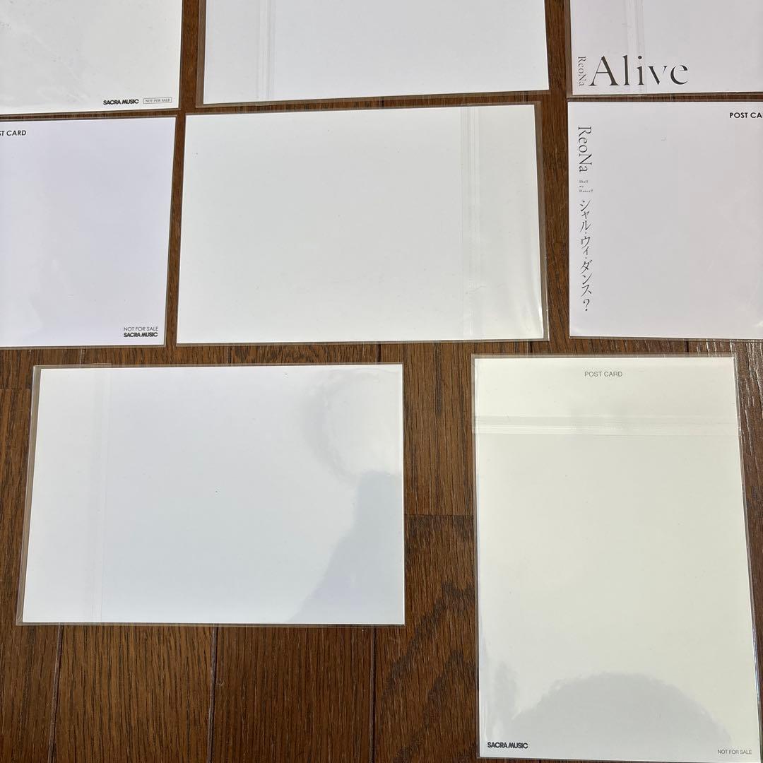 ReoNa 直筆サイン入りポストカード 14枚セット まとめ売り グッズ レオナ