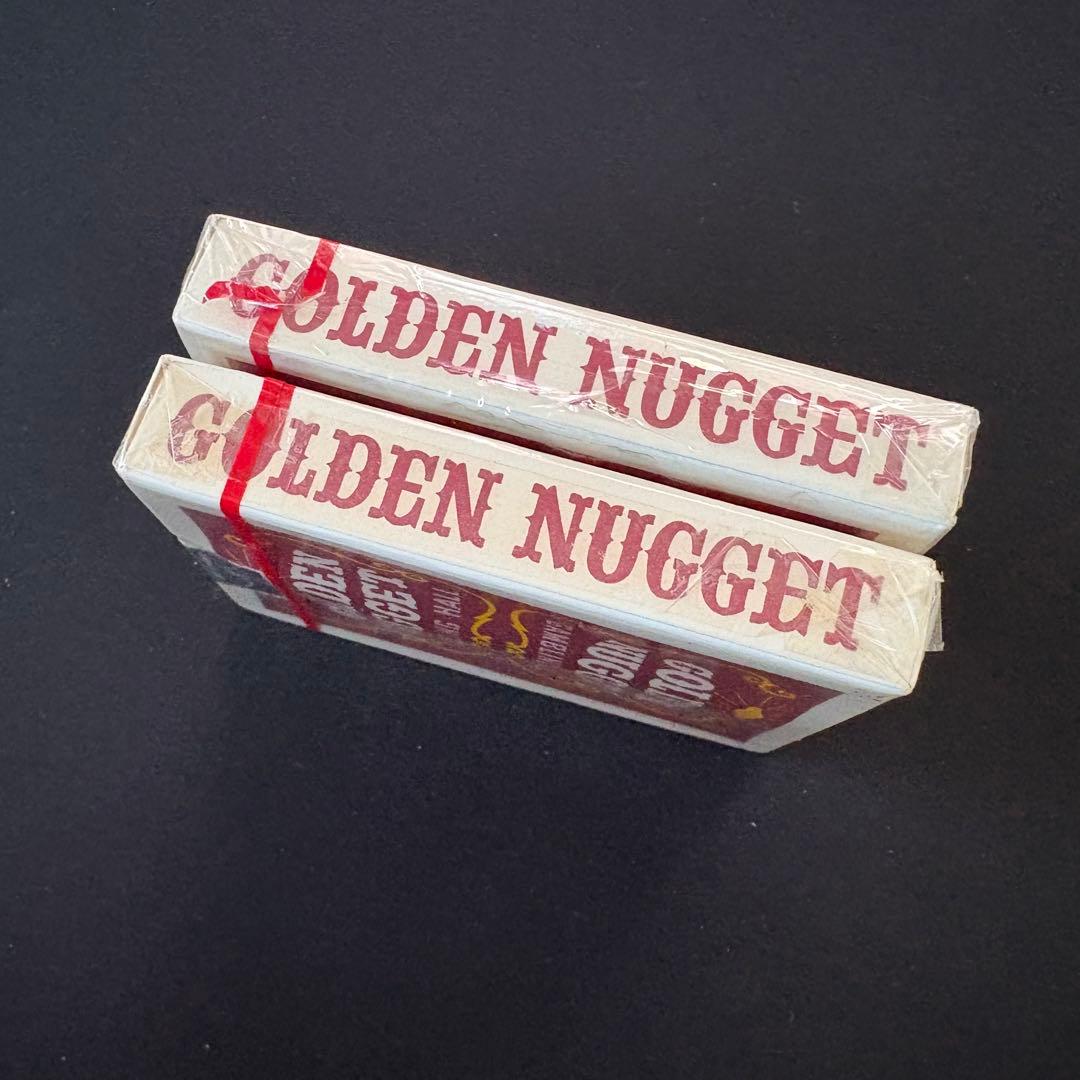 新品未開封 Golden Nugget 赤 2個セット カジノデック オールド