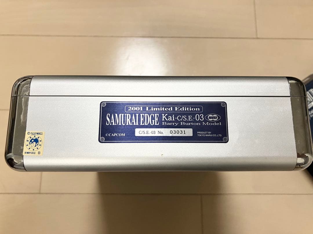 バイオハザード　東京マルイ サムライエッジ バリーバートンモデル 2001