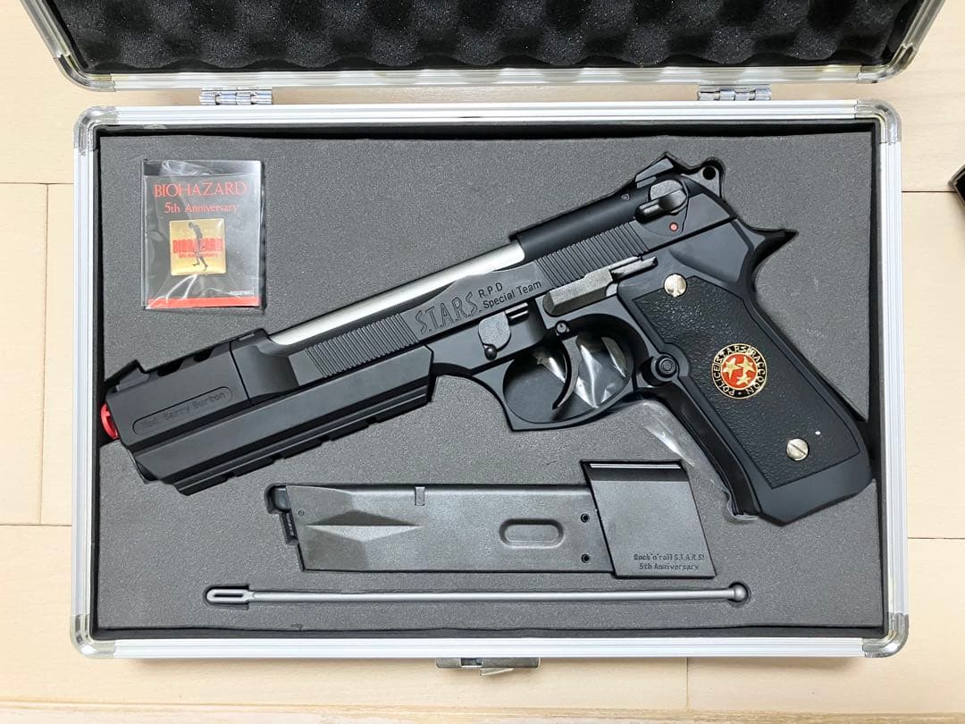 バイオハザード　東京マルイ サムライエッジ バリーバートンモデル 2001