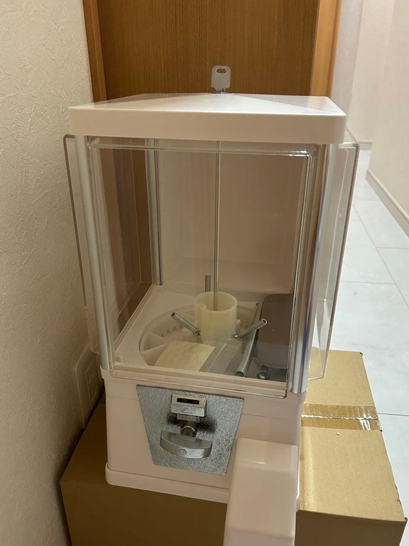 ガシャコップ 本体 カプセル付き ガチャマシン 卓上 ガチャガチャ