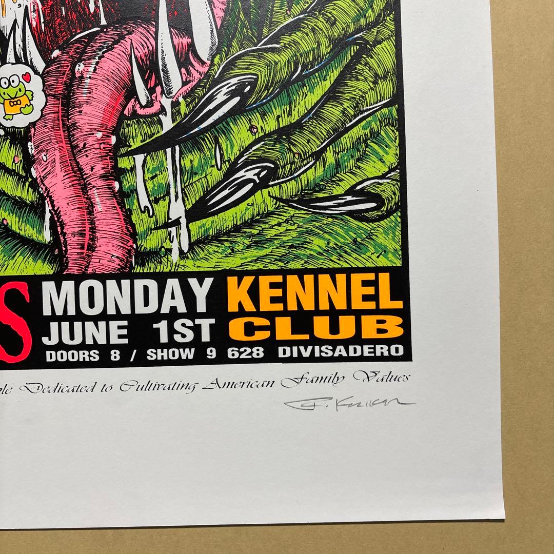 KOZIK GWAR MELVINS シルクスクリーンポスター