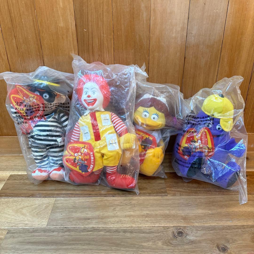 マクドナルド 1997年　ぬいぐるみ3体セット