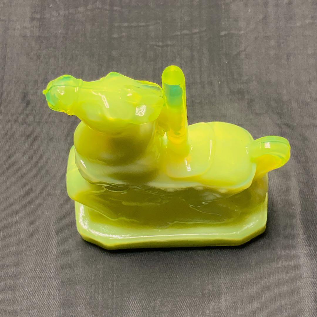 ウランガラス Boyd ボイド社 オブジェ 置物 木馬 馬 メリーゴーラウンド