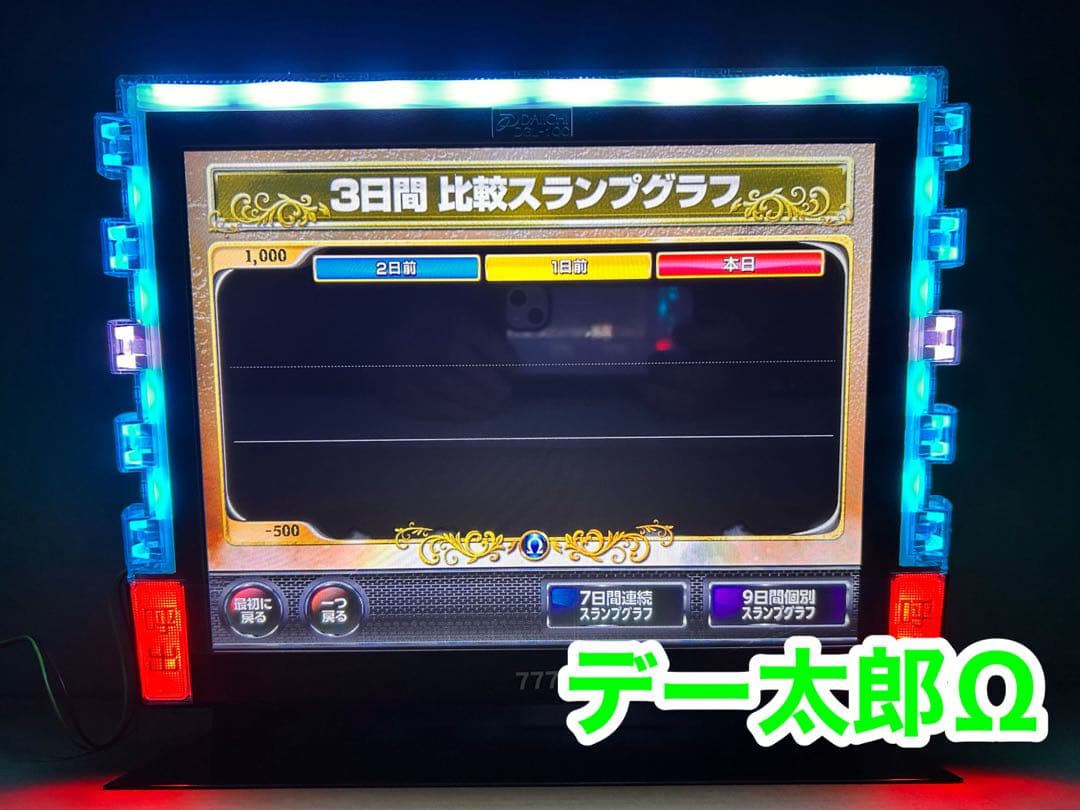 データカウンター デー太郎Ω 家庭用電源加工済 スロットorパチ用選択OK