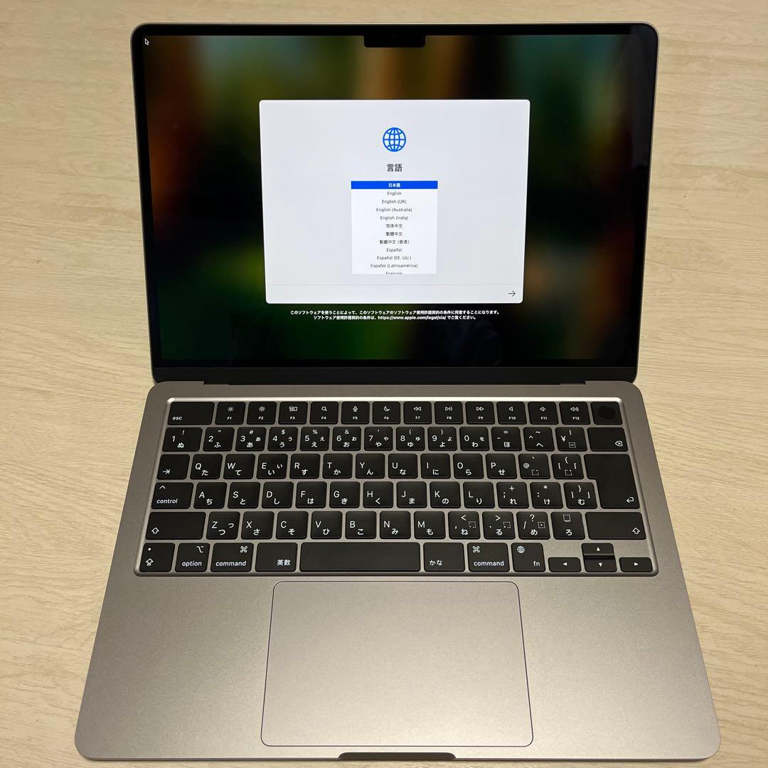 MacBook本体 MacBook Air (M2, 2022)