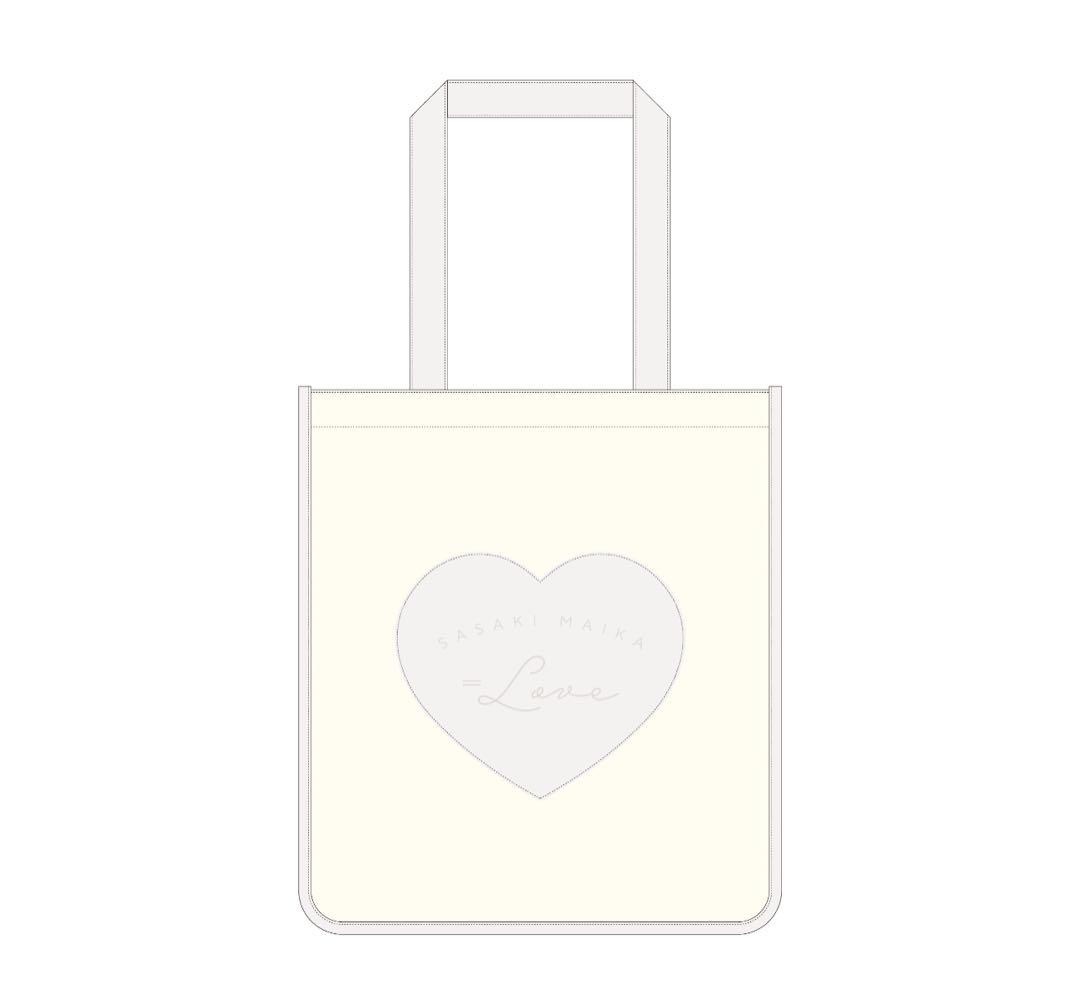 ＝LOVE 佐々木舞香　トートバッグ