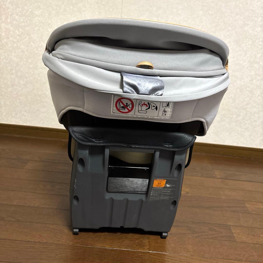 【美品】Combi クルムーヴスマート ISOFIX JL-540 グレー