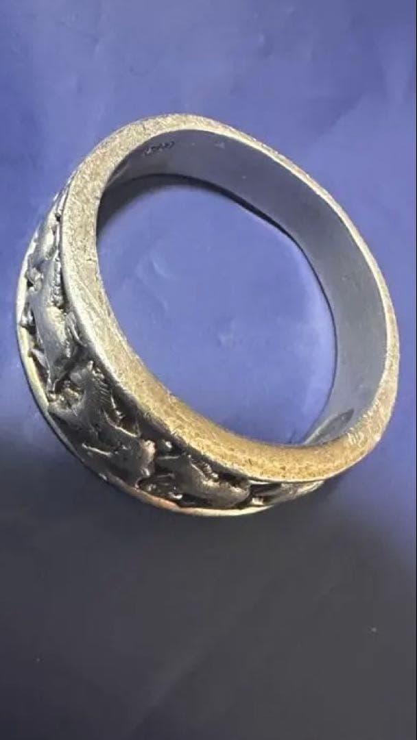 pt100 装飾的なリング 約7.0g