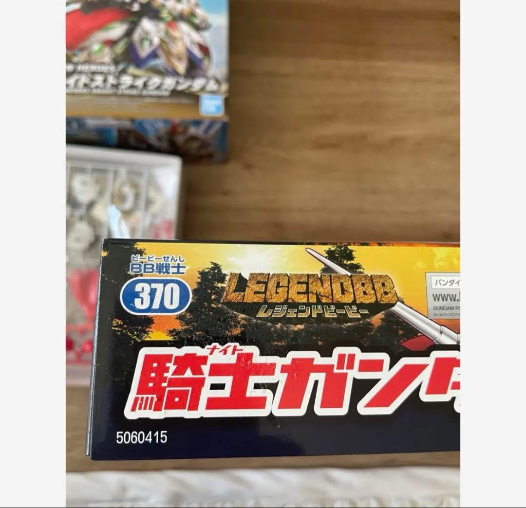 ガンダム　プラモデル　騎士ガンダム　SDガンダム ワールドヒーローズ