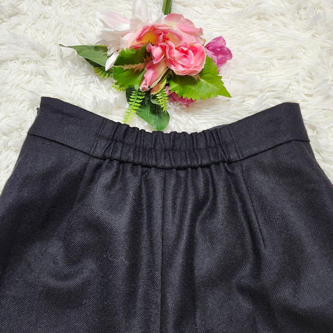 美品☆ブルーレーベルクレストブリッジ　ガウチョパンツ　CBチェック　38