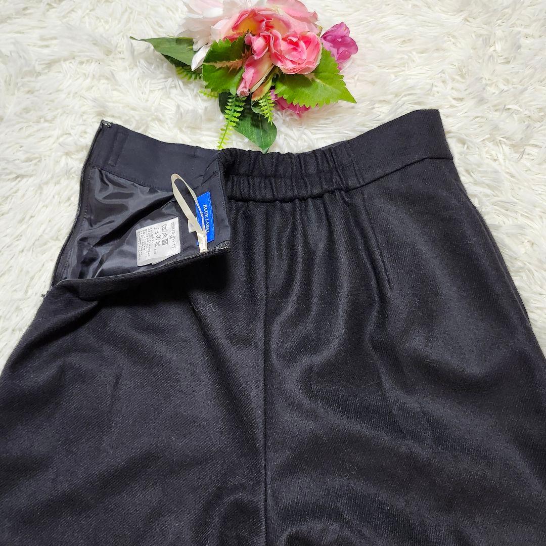 美品☆ブルーレーベルクレストブリッジ　ガウチョパンツ　CBチェック　38