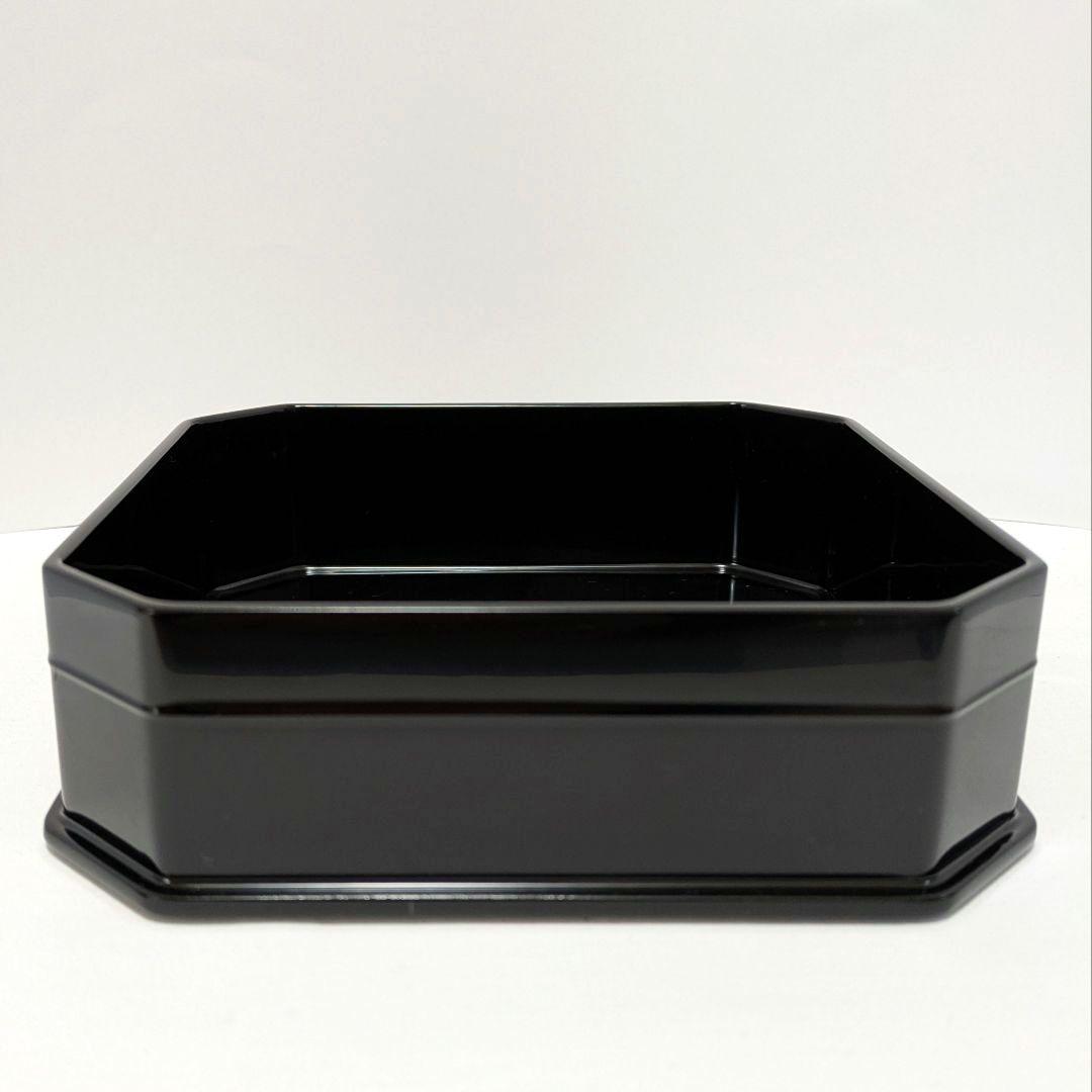 縁高重　重箱　黒真塗　菓子器　 茶道具　古物　中村宗悦