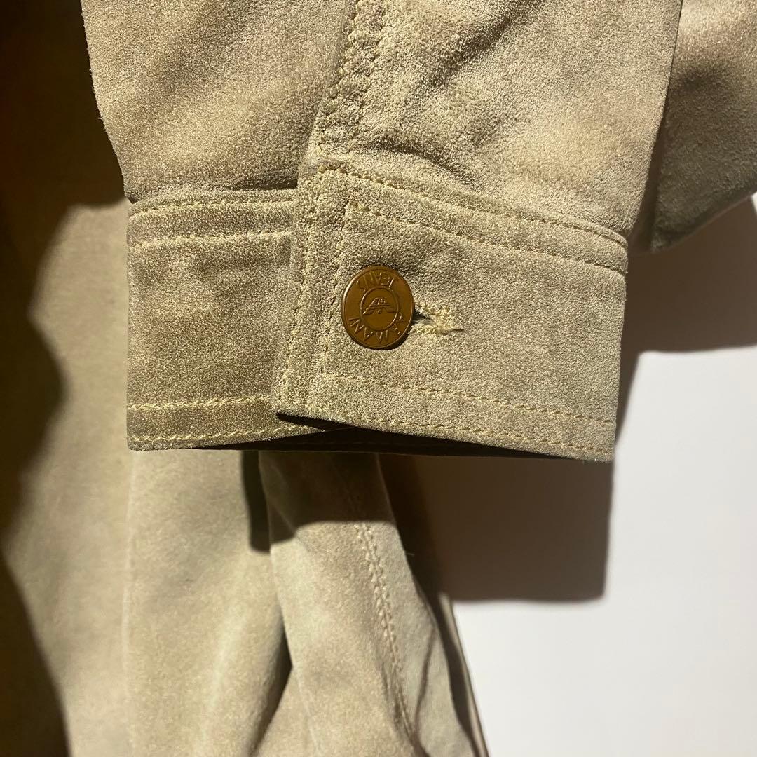 ARMANI スウェード　レザージャケット　size48