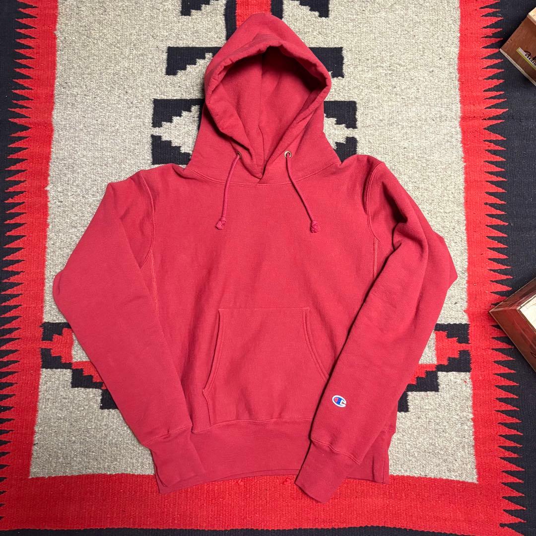 90s USA製 Champion チャンピオン リバースウィーブ パーカー M