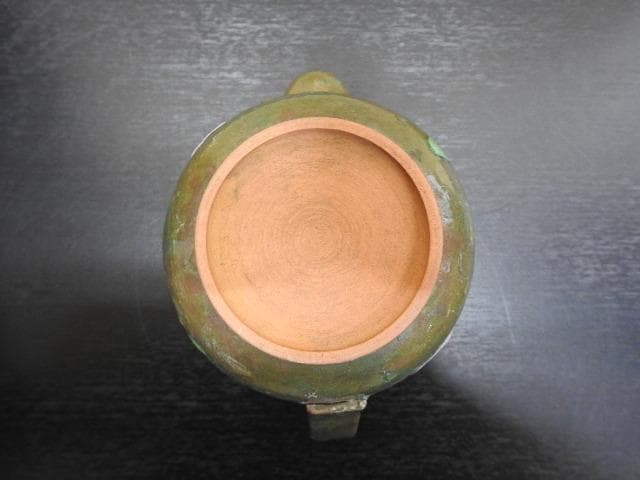 万古焼　水注　保存箱有　MA415