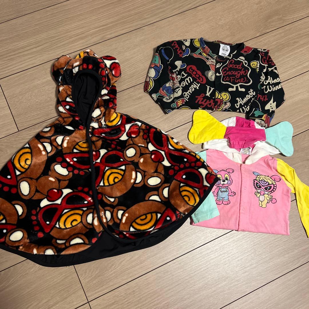 ヒスミニ テディポンチョ、ロンパースセット