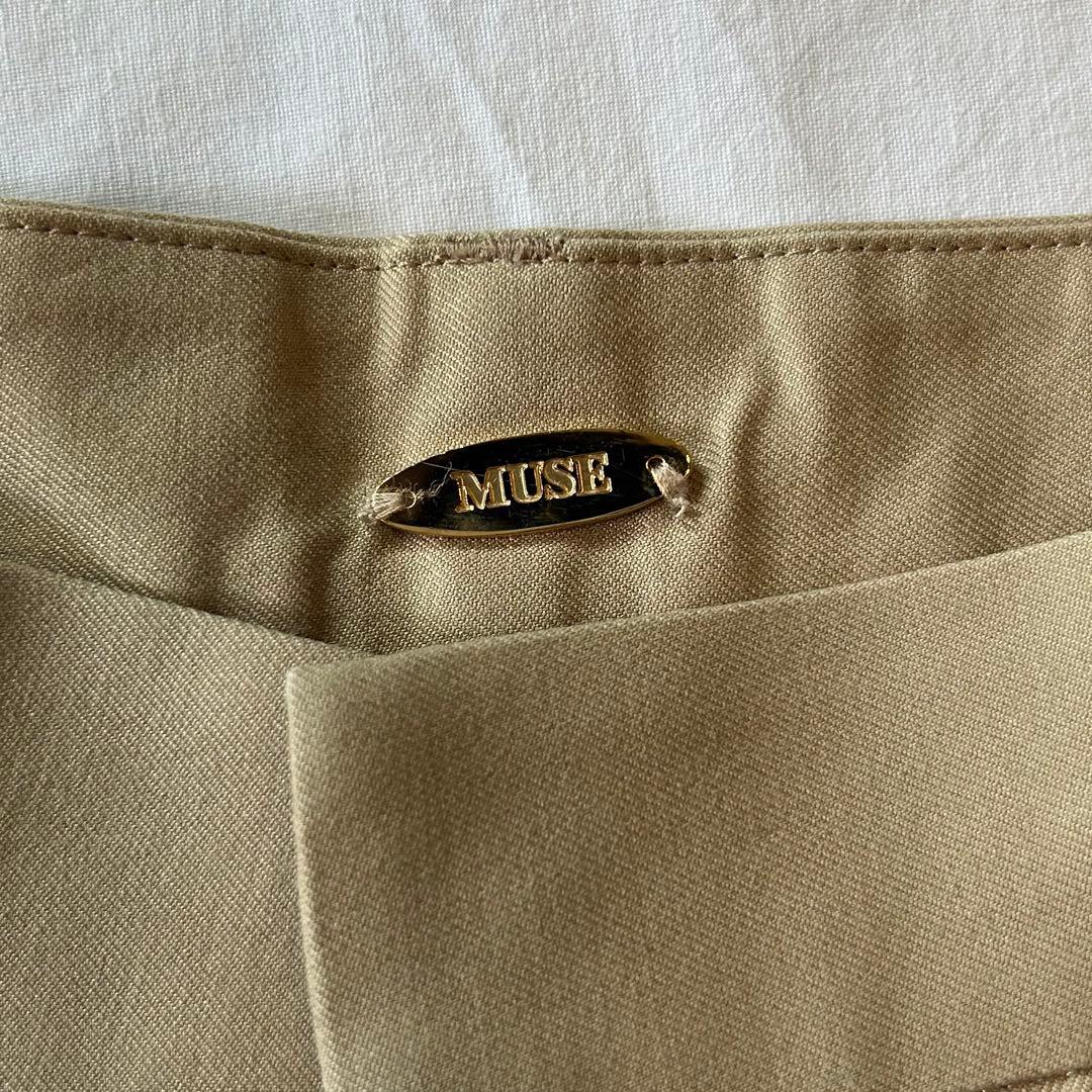 MUSE de Deuxieme Classe チノ タックワイドパンツ 36
