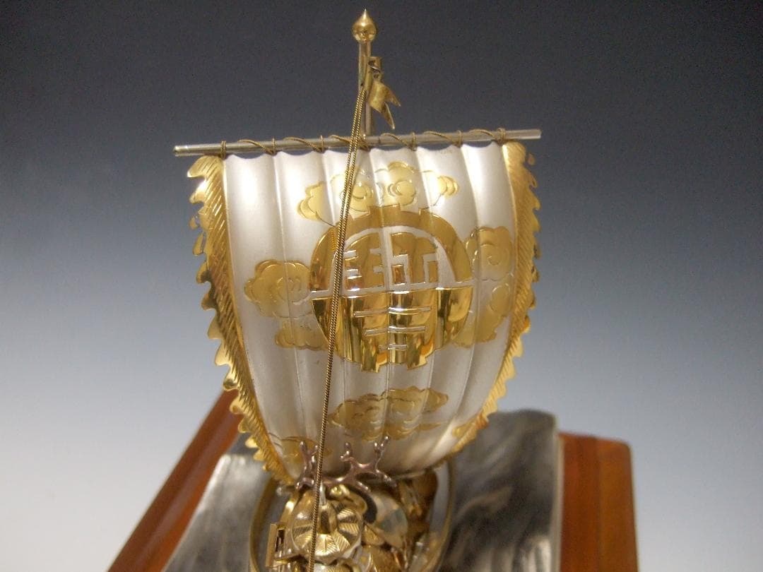 銀製 宝船 TAKEHIKO 関武比古 STERLING 960