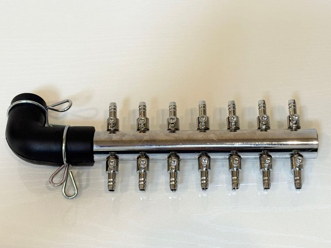 安永エアーポンプ AP-30P 14方分岐装置付き